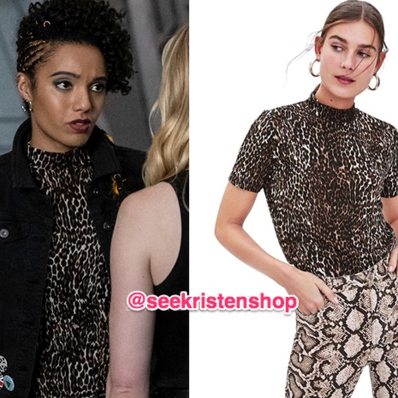 🆕 Zara Leopard Top - Picture 6 of 16